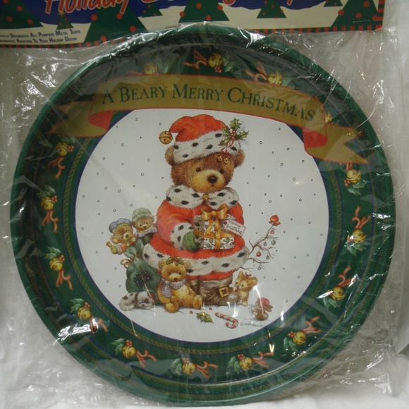 Beary Merry Christmas Serving Tray - Picture 2 of 8